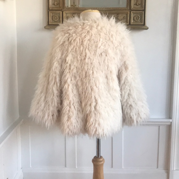 Girls furry coat - Picture 3 of 4